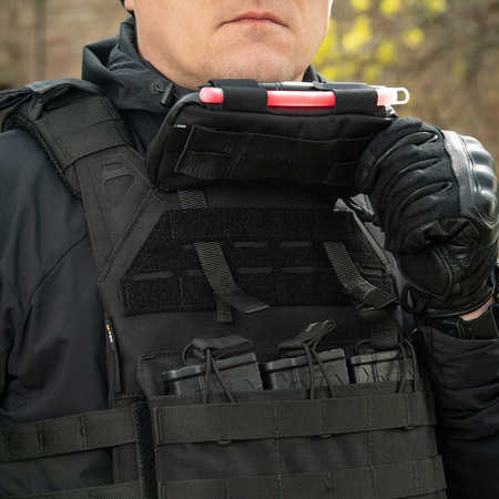 M-TAC - KIESZEŃ ADMINISTRACYJNA DO KAMIZELKI TAKTYCZNEJ - ADMIN ELITE - CZARNY - 10183002