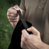 CZAPKA Z DASZKIEM SOFTSHELL M-TAC FLEX LIGHTWEIGHT DWR L/XL - CZARNA BLACK