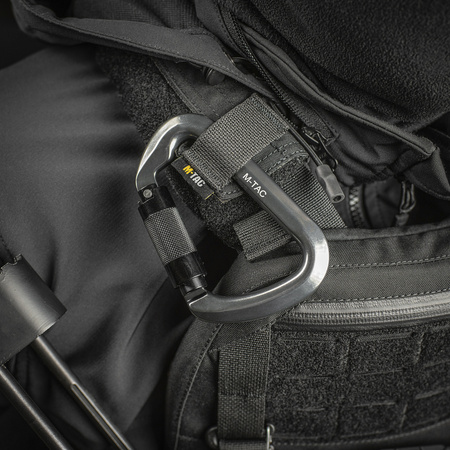 KARABIŃCZYK ASEKURACYJNY D-HOOK Z BLOKADĄ KEY-LOC TWIST-LOCK AUTOMAT M-TAC
