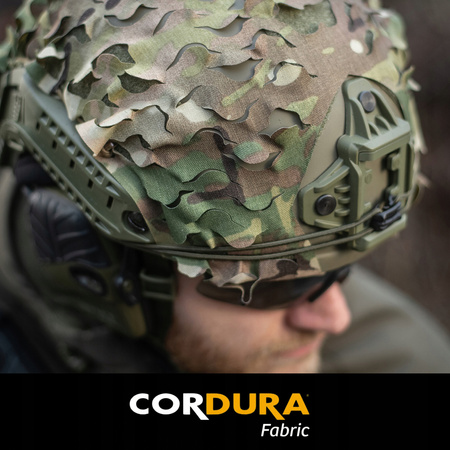 POKROWIEC NA HEŁM FAST WOJSKOWY TAKTYCZNY OSŁONA CORDURA M-TAC - MULTICAM
