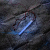 ŚWIATŁO CHEMICZNE ŚWIETLIK LIGHTSTICK GLOWSTICK M-TAC 15CM 24H NIEBIESKIE