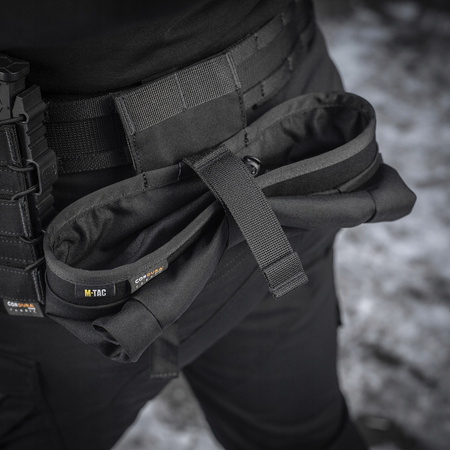 TORBA ZRZUTOWA NA MAGAZYNKI ZWIJANA WOREK ZRZUTOWY M-TAC ELITE CZARNY BLACK