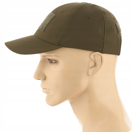 CZAPKA Z DASZKIEM SOFTSHELL M-TAC FLEX LIGHTWEIGHT VELCRO L/XL - DARK OLIVE