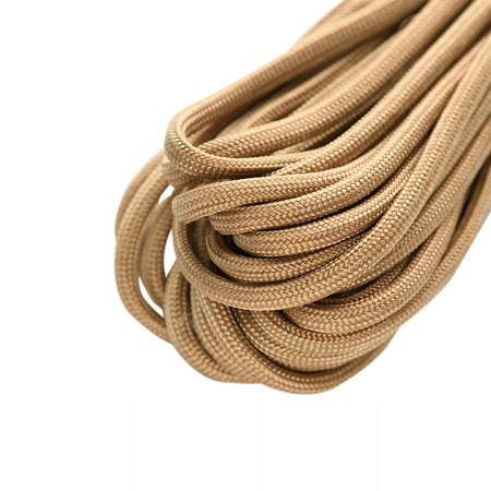 BRANSOLETKA SURVIVALOWA TAKTYCZNA PARACORD 550 M-TAC COBRA M - COYOTE KHAKI