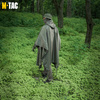 PONCHO PELERYNA PRZECIWDESZCZOWA PONCZO PAŁATKA M-TAC - ZIELONY OLIVE