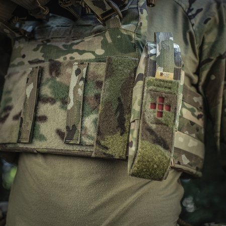 M-TAC - ZAMKNIĘTA ŁADOWNICA NA STAZĘ TYPU CAT / KABURA / MOCOWANIE NA RZEP - ELITE FLAP - MULTICAM - 10347008