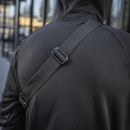 NERKA TAKTYCZNA SASZETKA TORBA BIODROWA M-TAC ELITE HEX - CZARNA BLACK