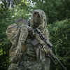 SIATKA MASKUJĄCA SZAL SNAJPERSKI CHUSTA M-TAC BAWEŁNA 180X80 CM - MULTICAM