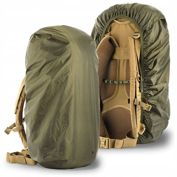 M-TAC - PRZECIWDESZCZOWY POKROWIEC NA PLECAK - RAIN COVER - 50 L - MEDIUM - OLIVE - LT-1942-M