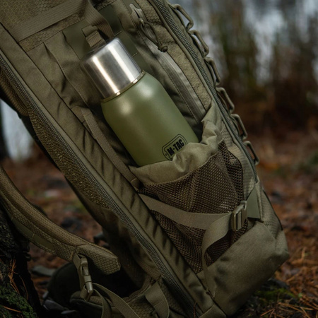 TERMOS TURYSTYCZNY 1,3L PRÓŻNIOWY PODWÓJNE ŚCIANKI M-TAC MILITARNY - OLIVE