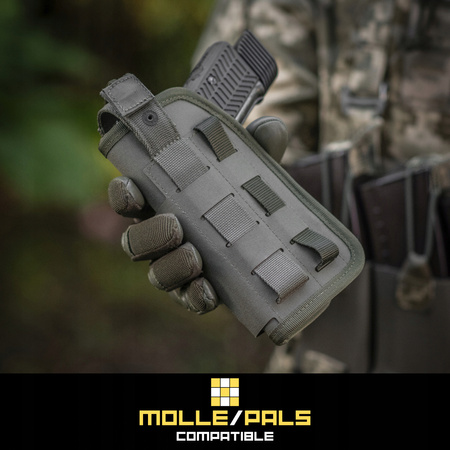 KABURA GLOCK 17 PRAWA UNIWERSALNA M-TAC ELITE CORDURA MOLLE - RANGER GREEN