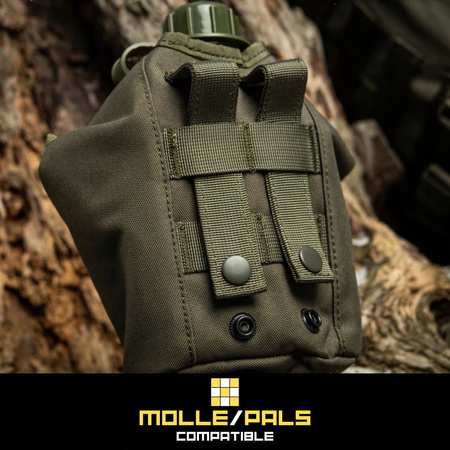 POKROWIEC NA MANIERKĘ 1L MOLLE/PALS ŁADOWNICA Z IZOLACJĄ M-TAC - OLIVE