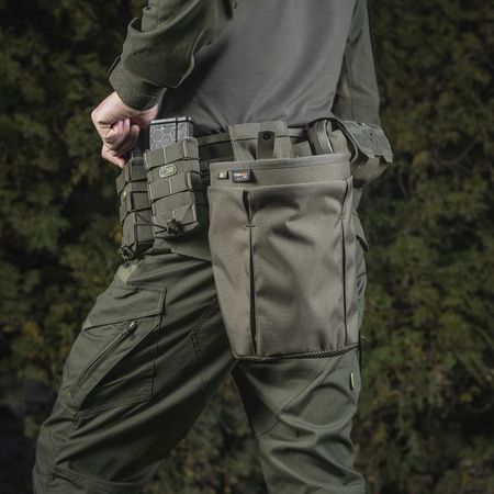 TORBA ZRZUTOWA NA MAGAZYNKI ZWIJANA WOREK ZRZUTOWY M-TAC ELITE RANGER GREEN