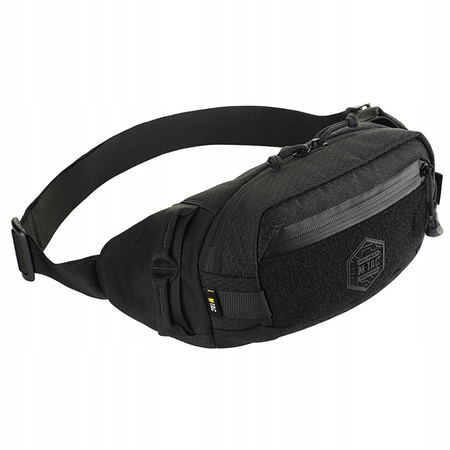NERKA TAKTYCZNA SASZETKA TORBA BIODROWA M-TAC ELITE HEX - CZARNA BLACK