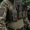 M-TAC - ZAMKNIĘTA ŁADOWNICA NA STAZĘ TYPU CAT / KABURA / MOCOWANIE NA RZEP - ELITE FLAP - RANGER GREEN (10347023)