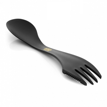 SPORK NIEZBĘDNIK ŁYŻKO-WIDELEC NÓZ 3W1 UNIWERSALNY M-TAC - CZARNY BLACK