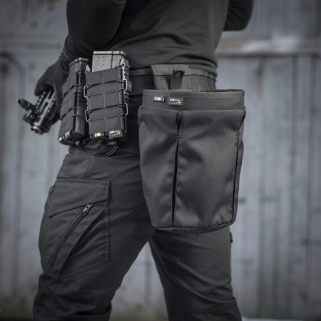 TORBA ZRZUTOWA NA MAGAZYNKI ZWIJANA WOREK ZRZUTOWY M-TAC ELITE CZARNY BLACK