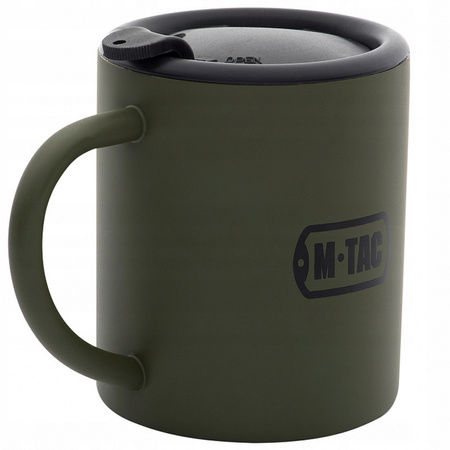 KUBEK TERMICZNY TERMOKUBEK 280 ML STAL NIERDZEWNA M-TAC - ZIELONY OLIVE
