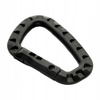 KARABIŃCZYK TYPU D-HOOK TACTICAL BRELOK DO KLUCZY ABS M-TAC CZARNY BLACK