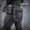 TORBA ZRZUTOWA NA MAGAZYNKI ZWIJANA WOREK ZRZUTOWY M-TAC ELITE CZARNY BLACK