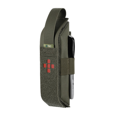 M-TAC - ZAMKNIĘTA ŁADOWNICA NA STAZĘ TYPU CAT / KABURA / MOCOWANIE NA RZEP - ELITE FLAP - RANGER GREEN (10347023)