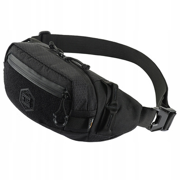 NERKA TAKTYCZNA SASZETKA TORBA BIODROWA M-TAC ELITE HEX - CZARNA BLACK