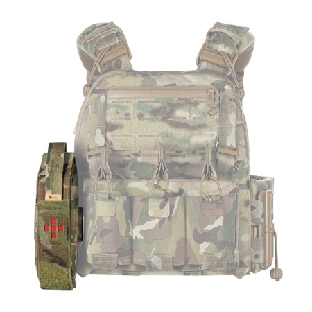 M-TAC - ZAMKNIĘTA ŁADOWNICA NA STAZĘ TYPU CAT / KABURA / MOCOWANIE NA RZEP - ELITE FLAP - MULTICAM - 10347008