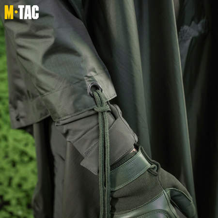 PONCHO PELERYNA PRZECIWDESZCZOWA PONCZO PAŁATKA M-TAC - ZIELONY OLIVE