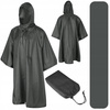 PONCZO PONCHO PELERYNA PRZECIWDESZCZOWA PAŁATKA HELIKON U.S. - SHADOW GREY