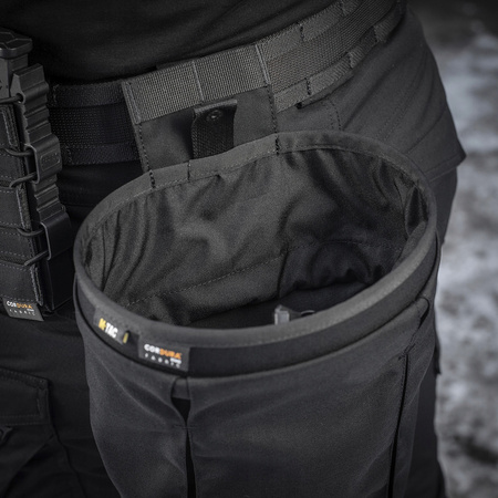 TORBA ZRZUTOWA NA MAGAZYNKI ZWIJANA WOREK ZRZUTOWY M-TAC ELITE CZARNY BLACK