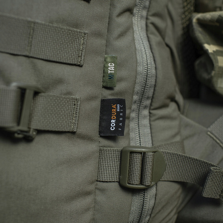 M-TAC - DUŻY PLECAK TAKTYCZNY Z KOMORĄ NA BROŃ - ELITE HEX LARGE GEN. II - 60L- RANGER GREEN (10089823)