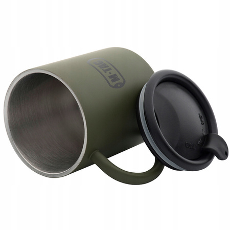 KUBEK TERMICZNY TERMOKUBEK 280 ML STAL NIERDZEWNA M-TAC - ZIELONY OLIVE