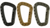 KARABIŃCZYK TYPU D-HOOK TACTICAL BRELOK DO KLUCZY ABS M-TAC OLIVE ZIELONY