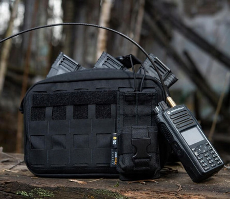 M-TAC - ŁADOWNICA NA RADIOTELEFON / MOTOROLA / BAOFENG - CZARNA (10130002)