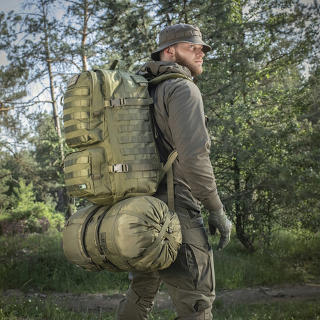 WOREK KOMPRESYJNY 40L TRANSPORTOWY WODOODPORNY DUŻY XL XLARGE M-TAC OLIVE