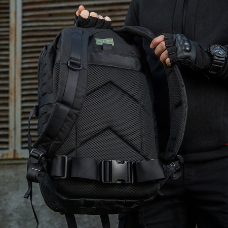 PLECAK TAKTYCZNY WOJSKOWY MILITARNY 36L M-TAC ASSAULT PACK LASER CUT CZARNY