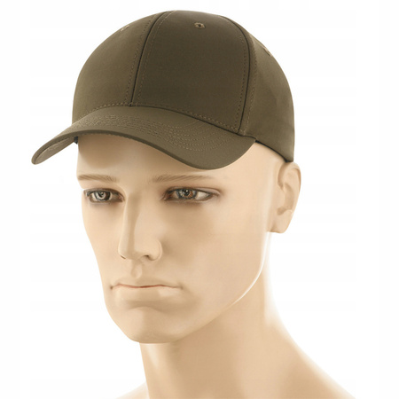 CZAPKA Z DASZKIEM SOFTSHELL M-TAC FLEX LIGHTWEIGHT DWR - L/XL - DARK OLIVE