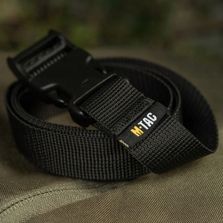 PAS KOMPRESYJNY NYLONOWY Z KLAMRĄ FASTEX M-TAC GEN. II 100 CM CZARNY BLACK