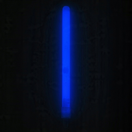 ŚWIATŁO CHEMICZNE ŚWIETLIK LIGHTSTICK GLOWSTICK M-TAC 15CM 24H NIEBIESKIE