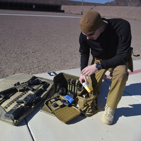 CZAPKA ZIMOWA POLAROWA HELIKON RANGE BEANIE GRID FLEECE USMC L/XL - COYOTE