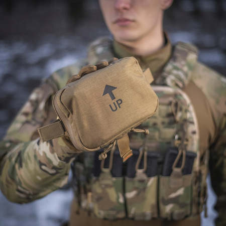 M-TAC - APTECZKA TAKTYCZNA / POZIOMY ZASOBNIK MEDYCZNY TYPU IFAK - ELITE LARGE - COYOTE (10238005)