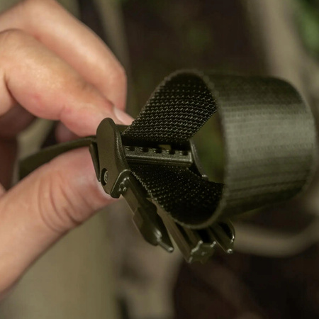 PAS KOMPRESYJNY NYLONOWY Z KLAMRĄ FASTEX M-TAC GEN. II 100 CM RANGER GREEN