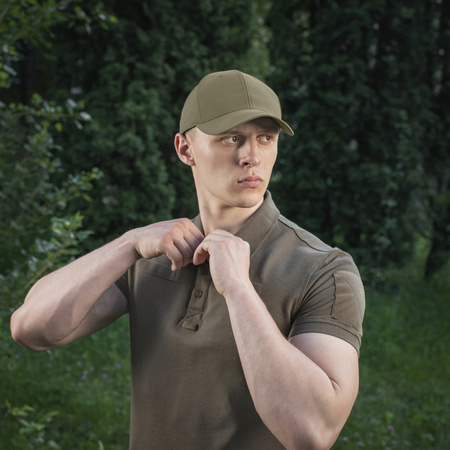 CZAPKA Z DASZKIEM SOFTSHELL M-TAC FLEX LIGHTWEIGHT DWR - L/XL - DARK OLIVE