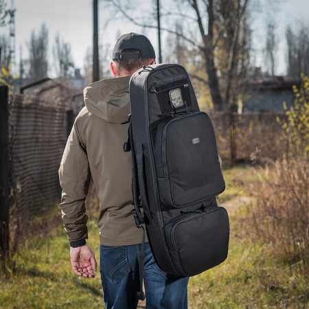 M-TAC - PLECAK DO PRZENOSZENIA BROŃ TYPU KARABINEK AK/AR - 85 CM - ELITE HEX GEN. II - CZARNY - 10420002