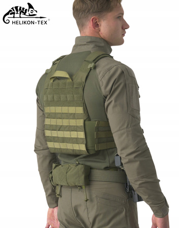 KAMIZELKA TAKTYCZNA WOJSKOWA PLATE CARRIER HELIKON GUARDIAN M - OLIVE GREEN
