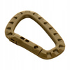 KARABIŃCZYK TYPU D-HOOK TACTICAL BRELOK DO KLUCZY ABS M-TAC COYOTE BRĄZOWY