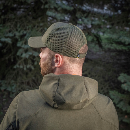 CZAPKA Z DASZKIEM BEJSBOLÓWKA MĘSKA M-TAC VENT FLEX RIP-STOP - ARMY OLIVE