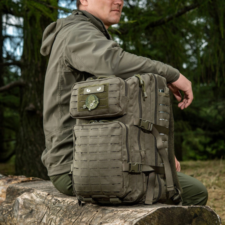 PLECAK TAKTYCZNY WOJSKOWY MILITARNY 36L M-TAC ASSAULT PACK LASER CUT OLIVE