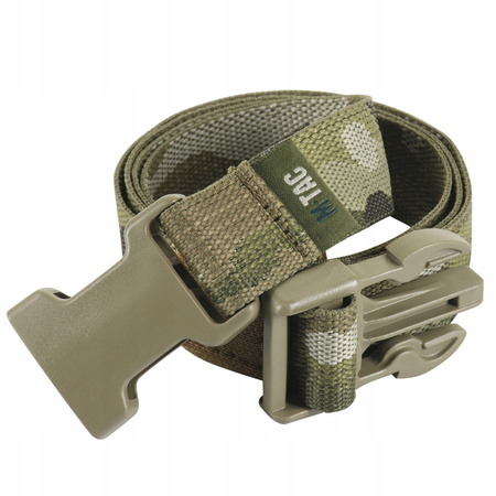 PAS KOMPRESYJNY SPINAJĄCY NYLONOWY Z KLAMRĄ FASTEX M-TAC 100 CM - MULTICAM