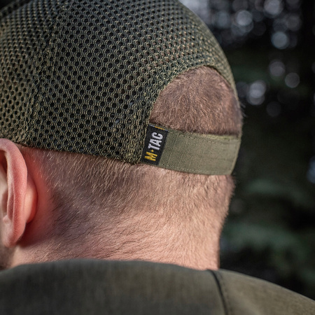 CZAPKA Z DASZKIEM BEJSBOLÓWKA MĘSKA M-TAC VENT FLEX RIP-STOP - ARMY OLIVE